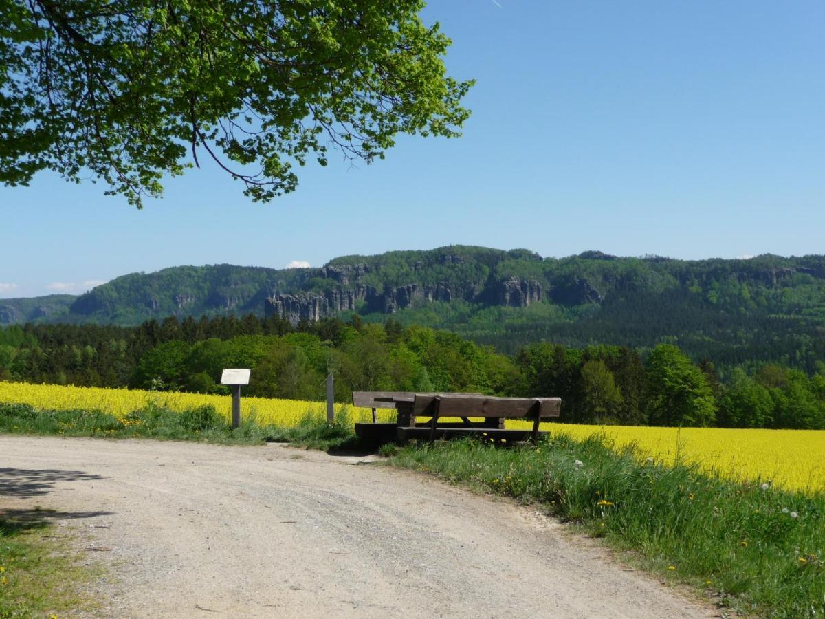 Günstiges Doppelzimmer Sächsische Schweiz Mittelndorf Exterior foto