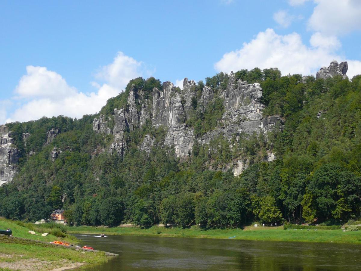 Günstiges Doppelzimmer Sächsische Schweiz Mittelndorf Exterior foto